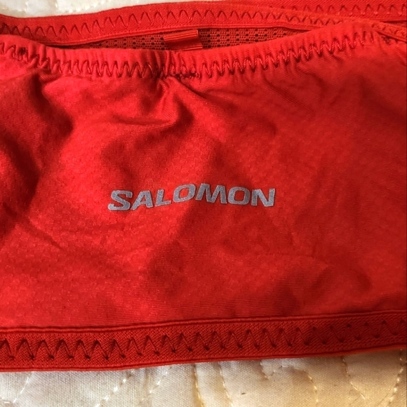 Salomon Running Belt Red Unisex Size S - Picture 2 of 7